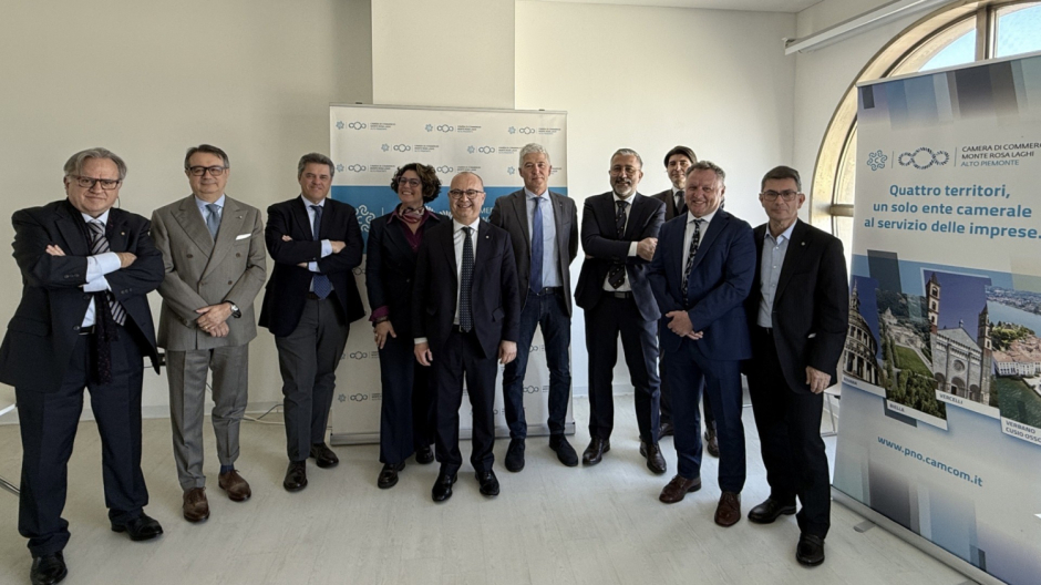 Camera di Commercio Monte Rosa Laghi Alto Piemonte, eletta la nuova giunta